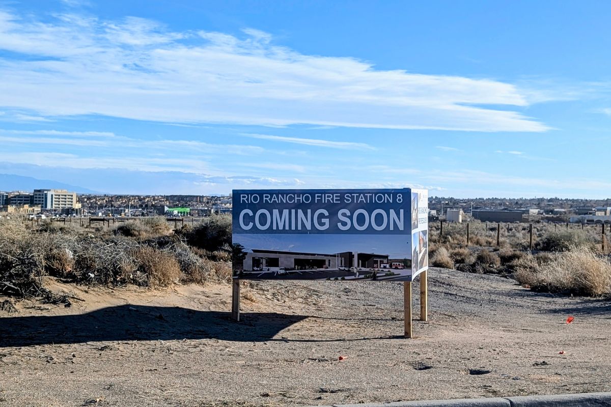 After years of planning, data collection and funding pursuits, Rio Rancho Fire Rescue is on the verge of breaking ground on Fire Station 8 — the city's first new fire station since 2011 — with a bid closing March 26 and shovels expected in the ground as early as late April. (Kevin Hendricks)