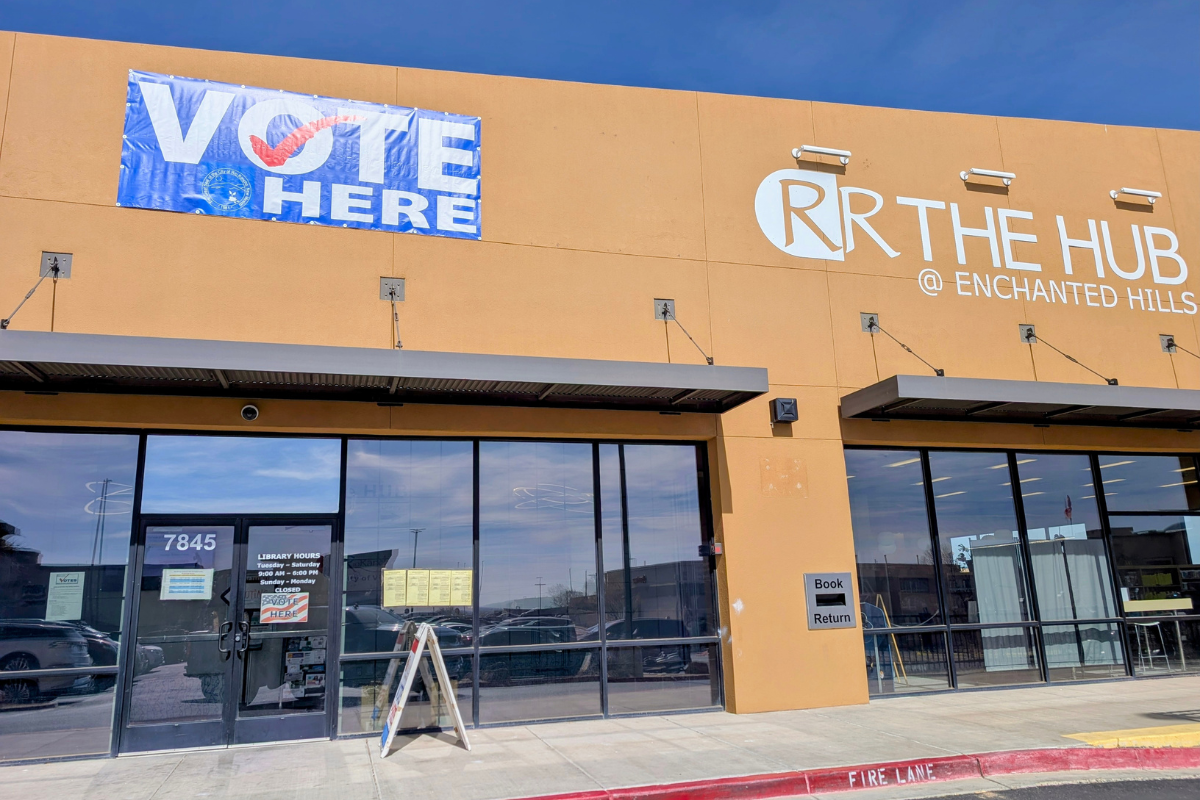 The Hub @ Enchanted Hills is one of five places Rio Rancho residents can vote in the runoff. (Kevin Hendricks)