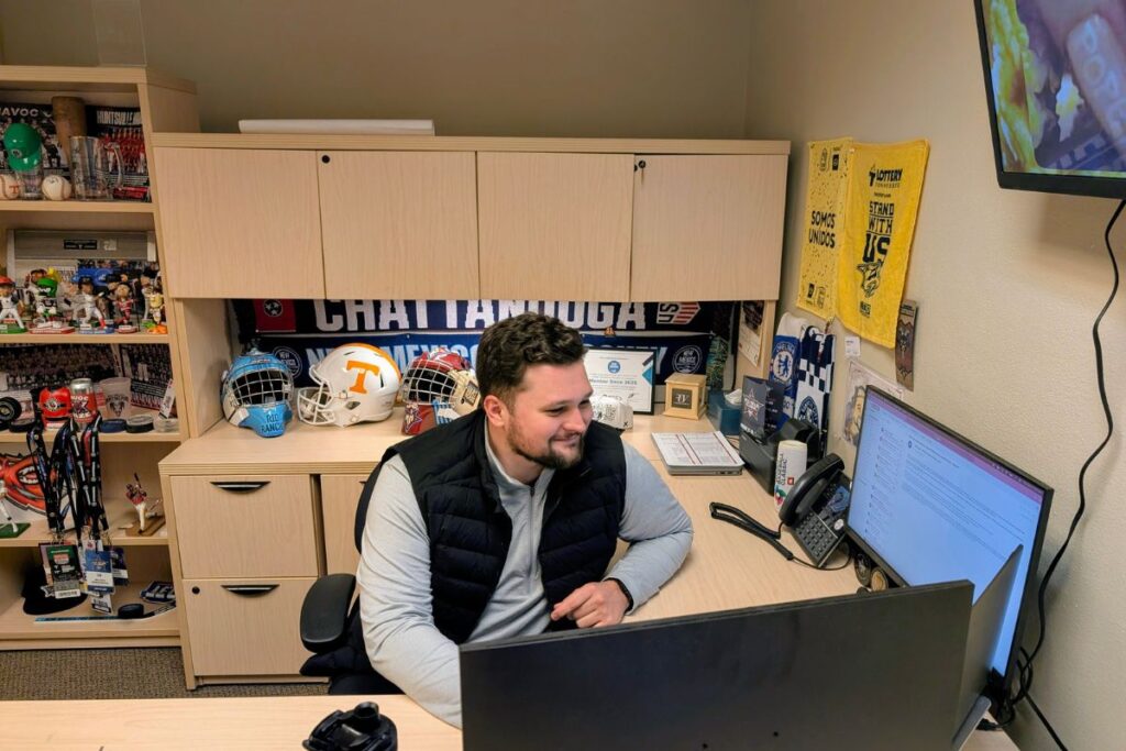 New Mexico Goatheads General Manager Jared Johnson. (Kevin Hendricks)