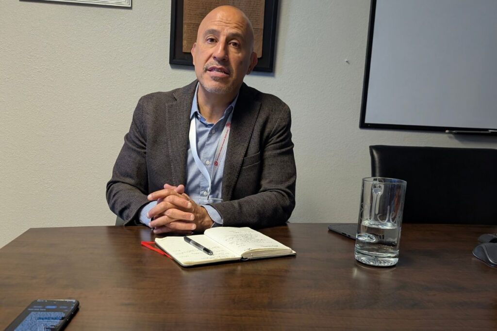 Bernalillo Public Schools Superintendent Matthew Montaño. (Kevin Hendricks)