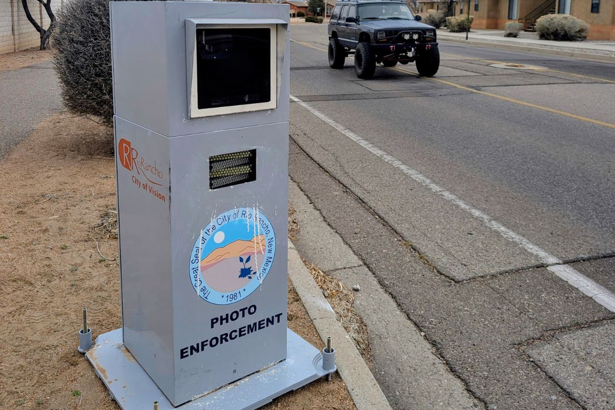 Rio Rancho's automated speed cameras flagged more than 4,400 drivers in March and issued 3,423 citations. (Kevin Hendricks)