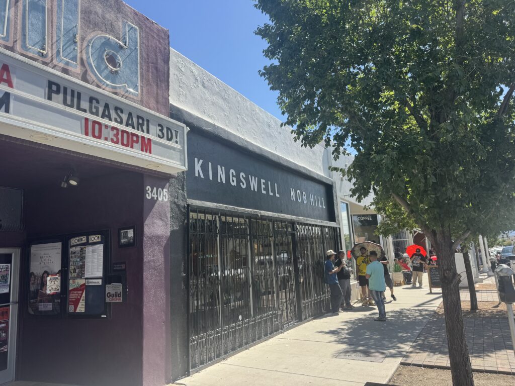 Exterior of Kingswell Skate Shop (Photo by Sara Atencio-Gonzales)
