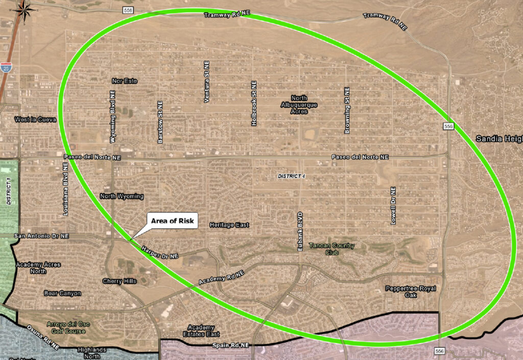 PNM Grid Stress Area