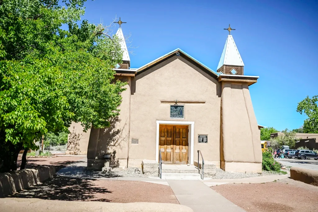 An old Spanish-style church.