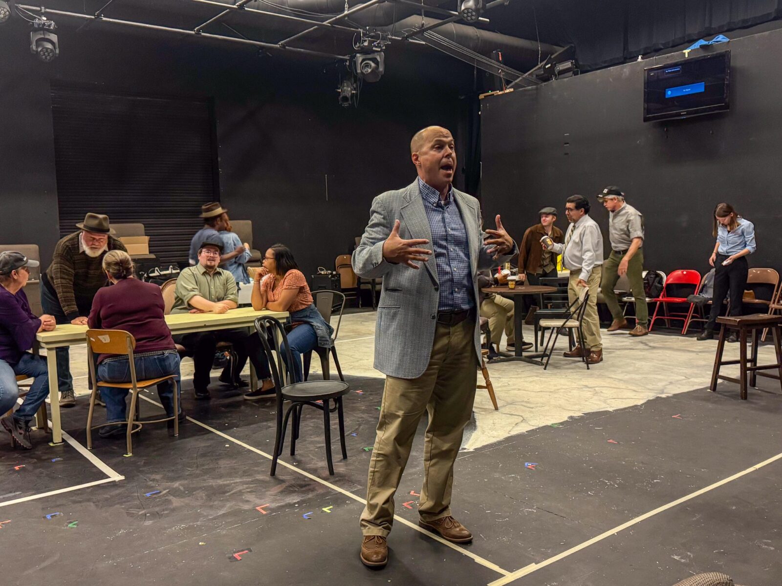 Rehearsal for Come From Away